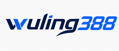 Logo wuling388 berwarna oranye dan putih